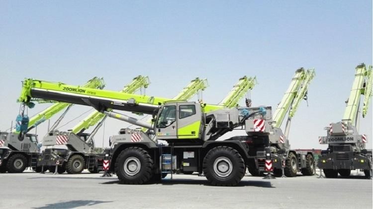 Zoomlion 4-Wheel 50 Ton 60 Ton Rough Terrain Mobile Crane