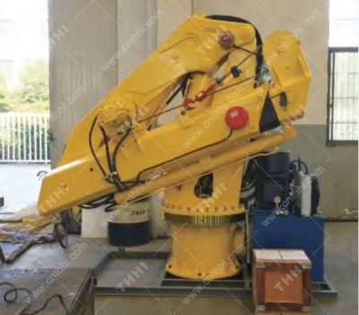 Knuckle Boom Marine Hydraulic Deck Crane for Sale