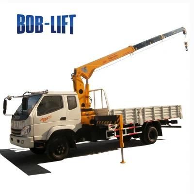 Small Lift 5 Tons Construction Telescopic Boom Truck Mounted Crane