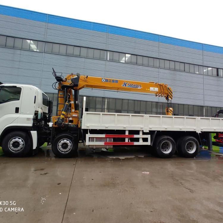 6t 8t Lifting Machinery Hydraulic Hois Ting Knuckle Ceane Truck Lorry Mounted Crane Truck Mounted Lifting Conveyor Truck